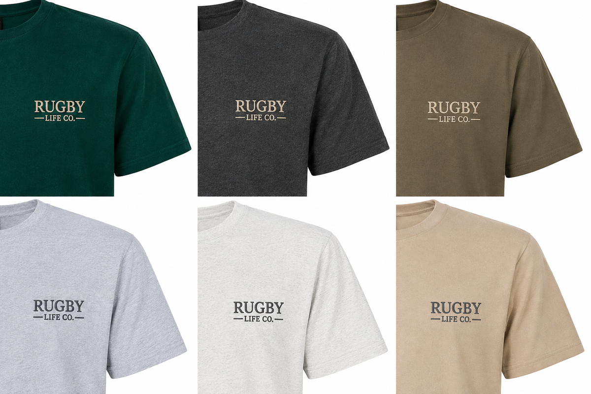 Embroidery colours per shirt