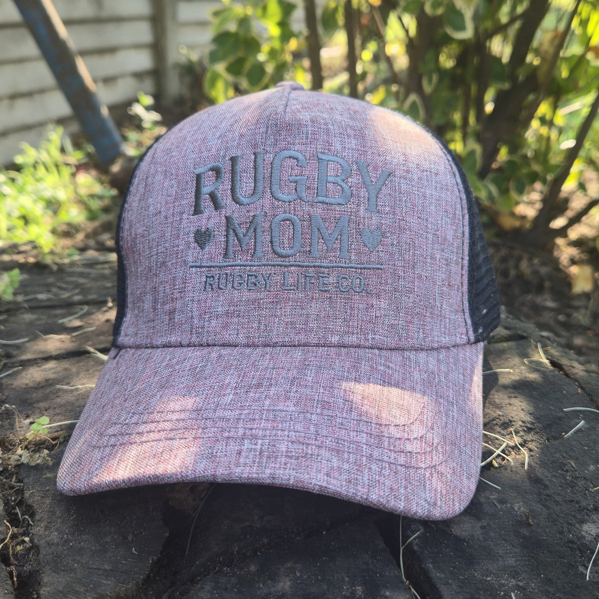 Rugby Mom Snapback Cap