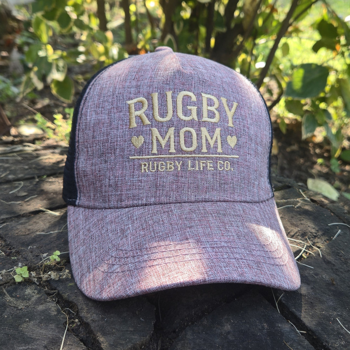Rugby Mom Snapback Cap