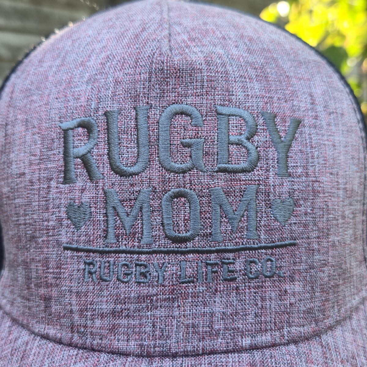 Rugby Mom Snapback Cap